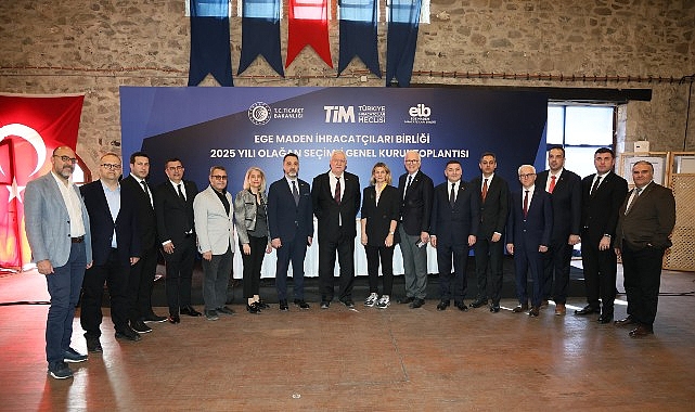Ege Maden İhracatçıları Birliği’nde yeni periyot start aldı