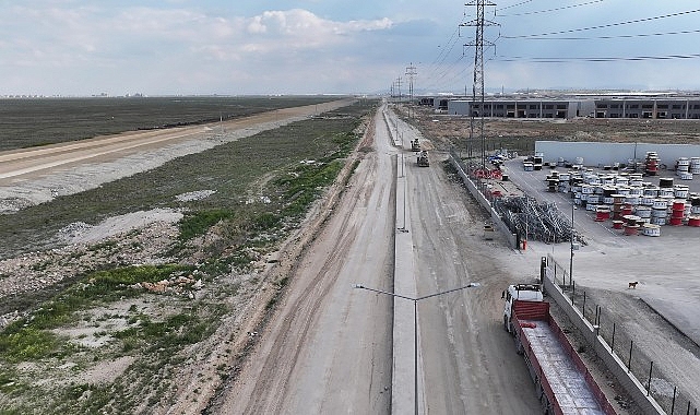 Lider Altay, Sanayi Bölgesinde Trafik Yükünü Rahatlatacak 15 Kilometrelik İki Yeni Caddede İncelemelerde Bulundu