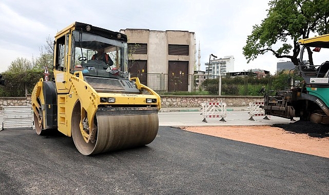 Osmangazi’den Hamitler’e 300 Tonluk Asfalt Takviyesi