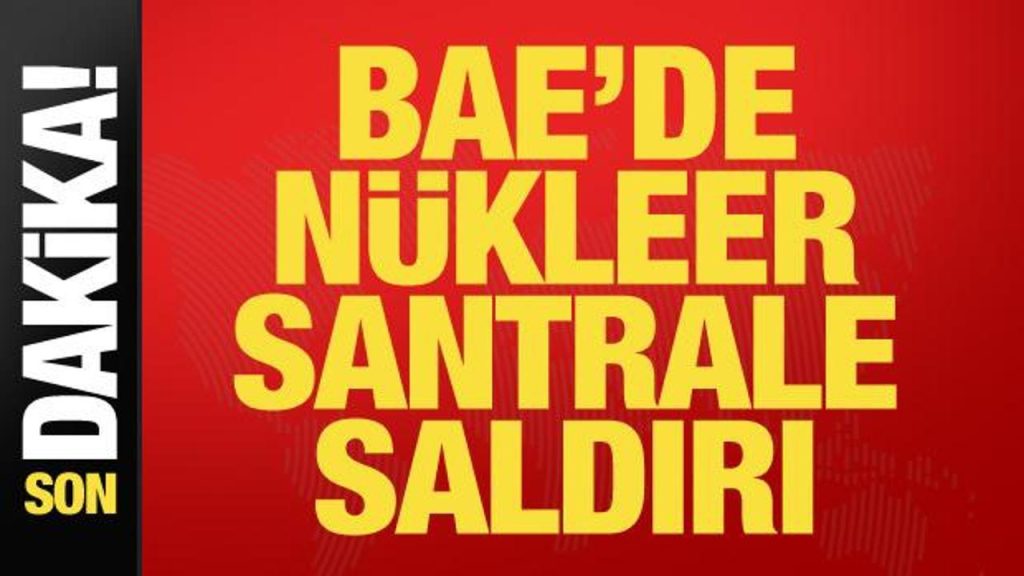 BAE’de güç santraline saldırı! Alevler yükseliyor