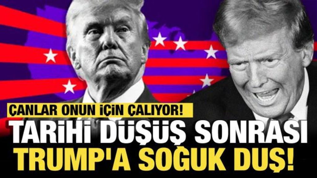 Çanlar onun için çalıyor! Tarihi düşüş sonrası Trump’a soğuk duş!