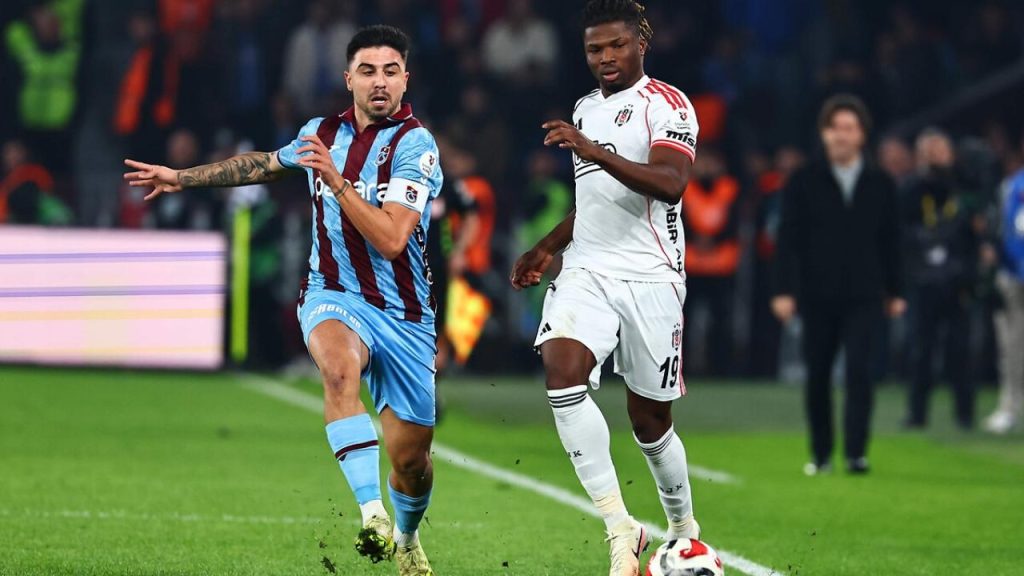 Dolmabahçe’de büyük düello! Beşiktaş – Trabzonspor: Olası 11’ler