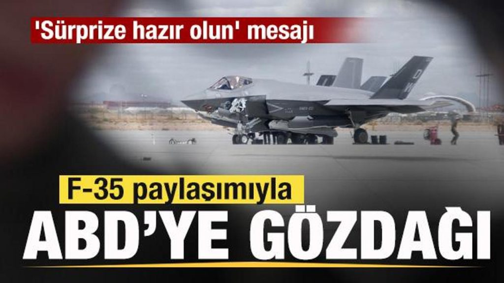 F-35 paylaşımıyla ABD’ye tehdit! ‘Sürprize hazır olun’ bildirisi