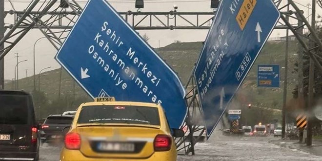 Gaziantep’te ‘süper hücre’ fırtınası… 39 okul tatil edildi