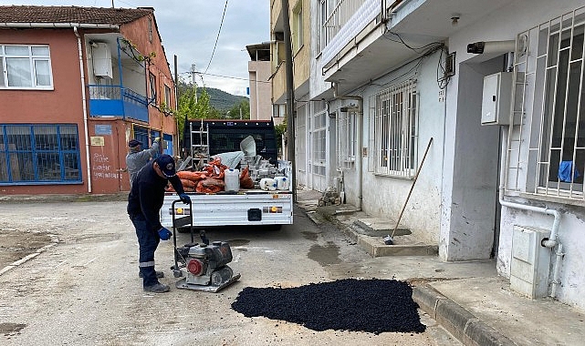 Gemlik Belediyesi Acil Müdahale Grubu Alanda