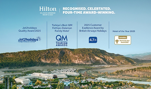 Mükemmellikle Tanınan, Tutarlılıkla Tanımlanan Bir Muvaffakiyet Öyküsü: Hilton Dalaman Sarıgerme Resort & Golf’e Memleketler arası Ödül Yağdı
