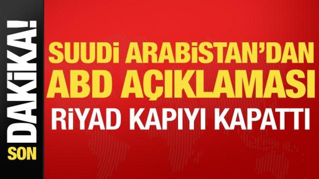 Suudi Arabistan’dan hava alanı açıklaması: Taarruz gayeli kullanılmayacak!