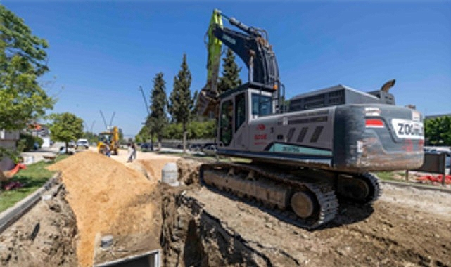Tire’de altyapı yenileniyor, caddeler çağdaşlaşıyor