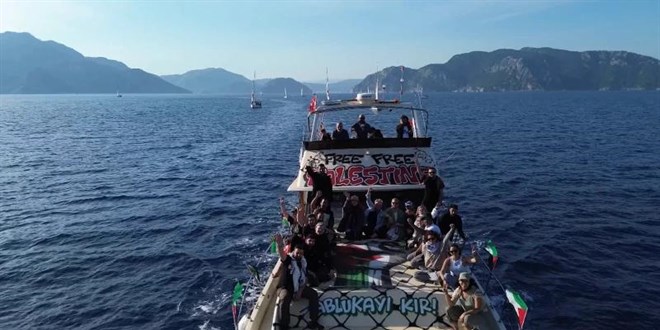 Türkiye’den Sumud’a 15 tekneyle destek